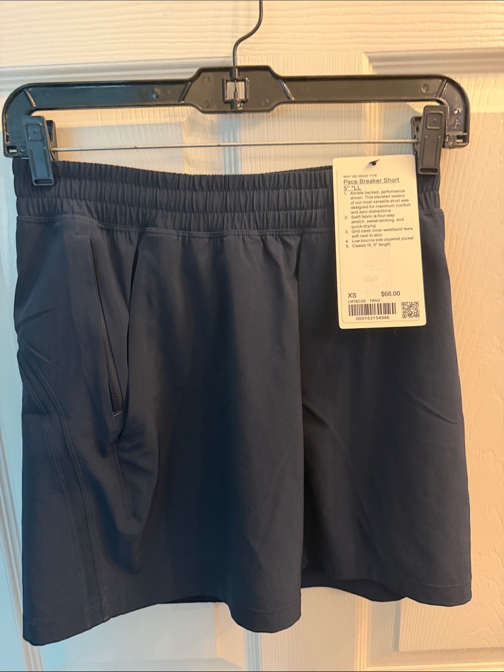 lululemon athletica Men's Navy Athletic Shorts